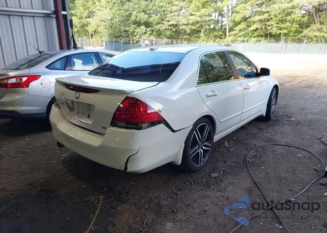2006 Honda Accord 3.0 Ex из США, поврежденный, VIN 1HGCM65886A037577